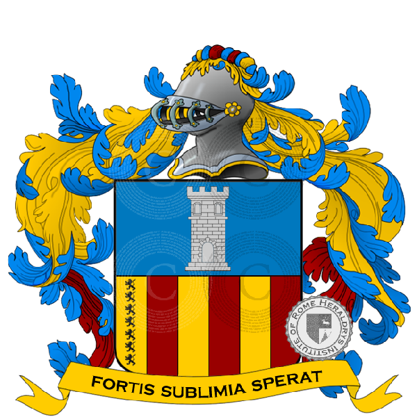 Coat of arms of family Torneri