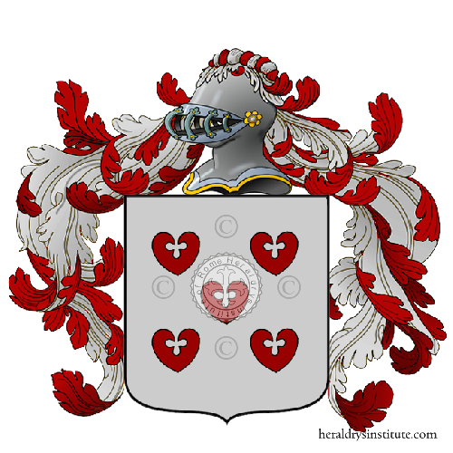 Coat of arms of family Mustich