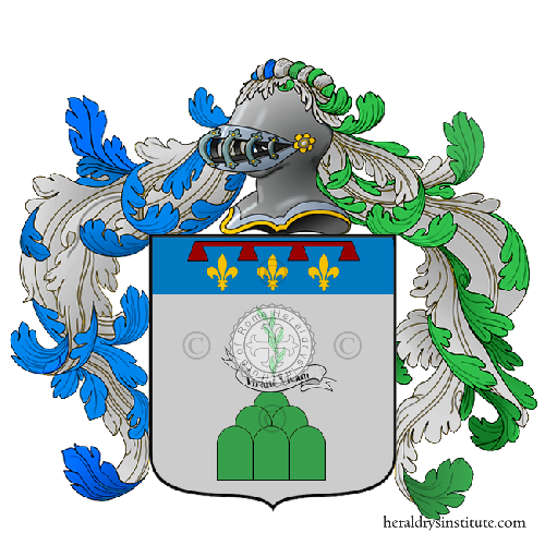 Coat of arms of family Fabretti
