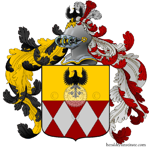 Coat of arms of family Tecini