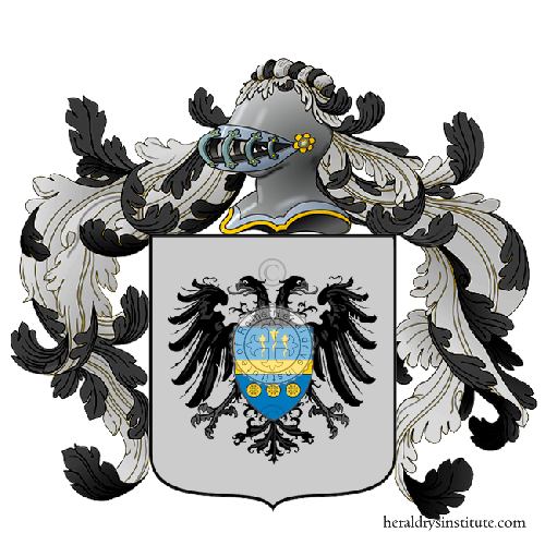 Wappen der Familie Mattielli (in Portuguese)