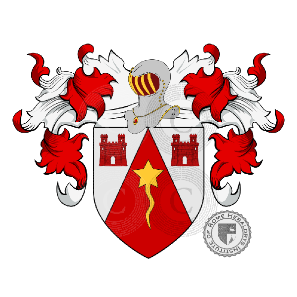 Coat of arms of family Frascaroli