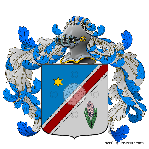 Coat of arms of family Bertagni (Portuguese)