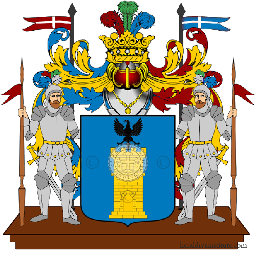 Coat of arms of family Vincenzoni