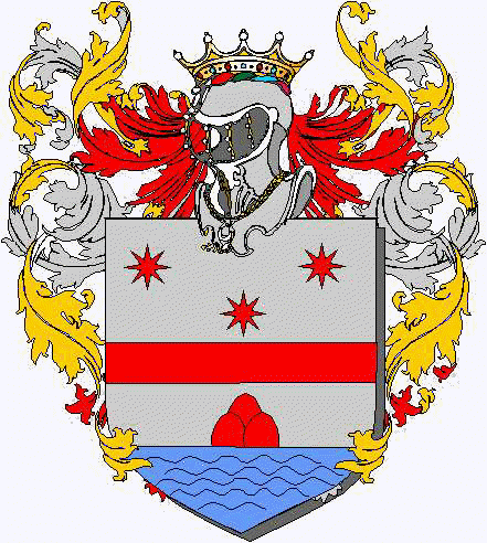 Coat of arms of family Frodella