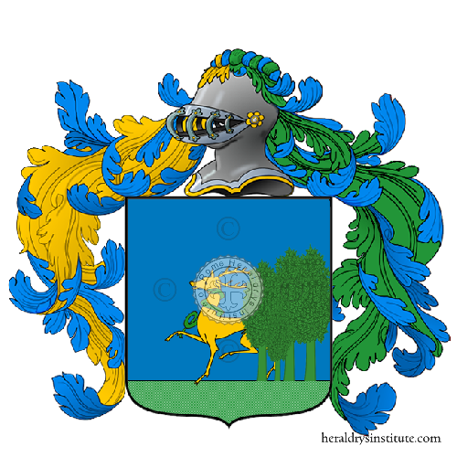 Coat of arms of family Cervellieri