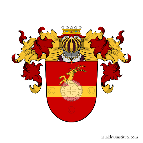 Coat of arms of family Gass (portuguese)