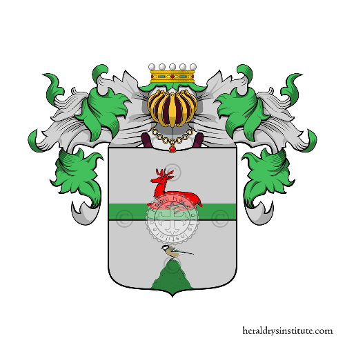 Coat of arms of family Remes (spanish)