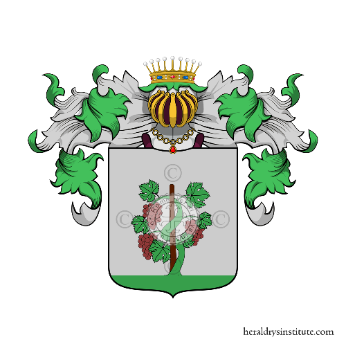 Coat of arms of family Vitali Della Botta