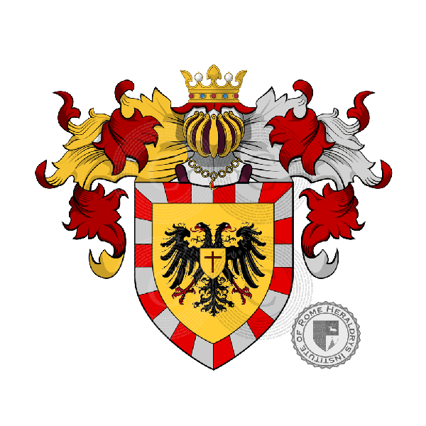 Escudo de la familia Lamberti (Chioggia)