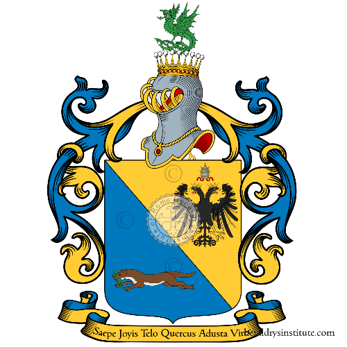 Coat of arms of family Bellentani