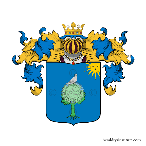 Coat of arms of family Falsiroli