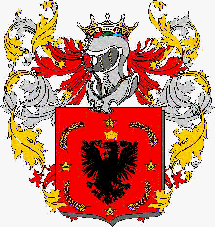 Coat of arms of family Santarini