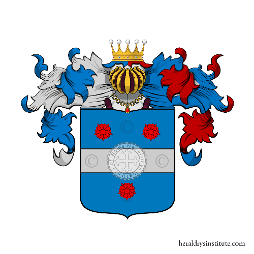 Coat of arms of family Bagattini