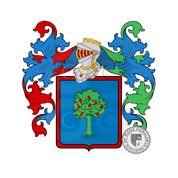 Coat of arms of family Melati