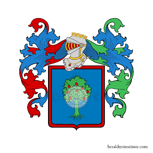 Coat of arms of family Melatino