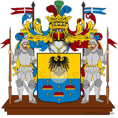 Coat of arms of family Canzi