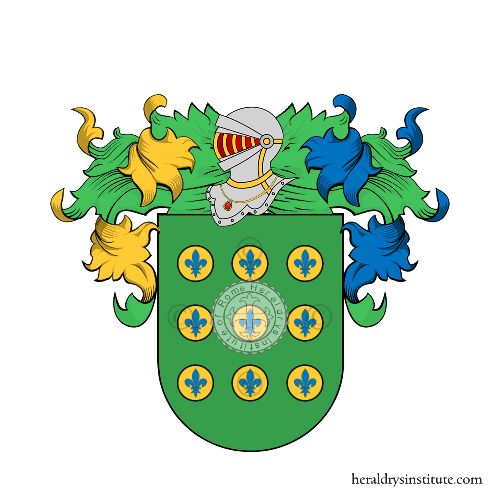 Coat of arms of family Di Presa
