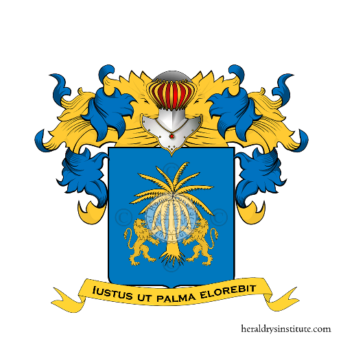 Coat of arms of family Palmieri (Napoli)