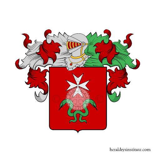 Wappen der Familie Pisconti