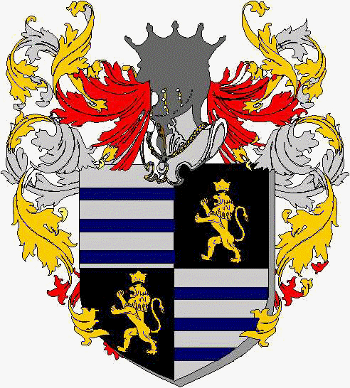 Coat of arms of family Capece Galeota