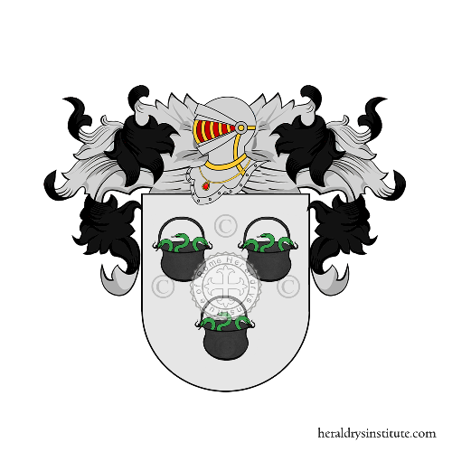 Coat of arms of family Terio (Spanish)