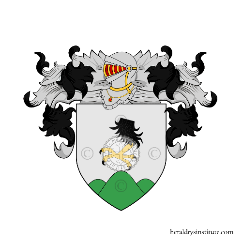 Coat of arms of family Paniccioli