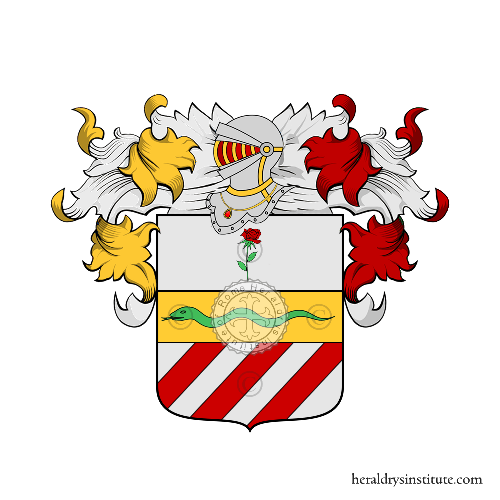 Wappen der Familie Marcellini (Serra San Quirico)