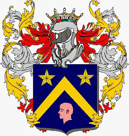 Coat of arms of family Visconti Di Brignano