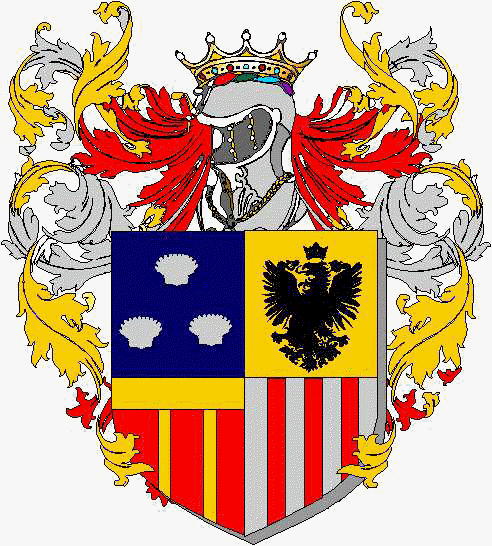 Wappen der Familie Visconti  Maggiori