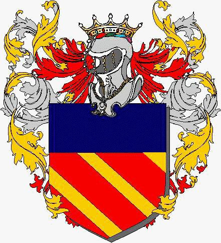 Coat of arms of family Tentoni