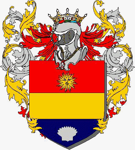 Coat of arms of family Bergamone