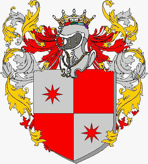 Coat of arms of family Carena Castiglioni