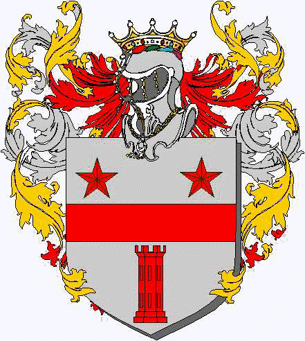 Coat of arms of family Cassana