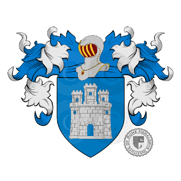 Coat of arms of family Castellina