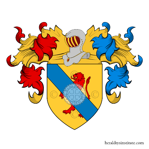 Coat of arms of family Dalla Negra