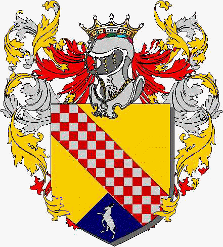 Coat of arms of family Malvasia Dalla Serra Gabrielli