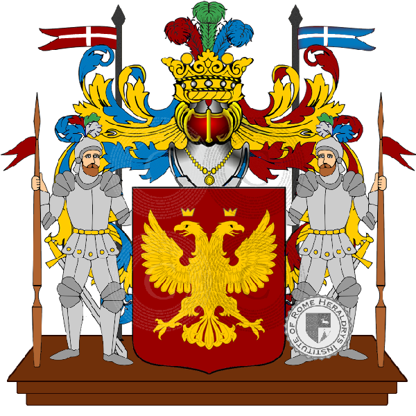 Coat of arms of family Marande