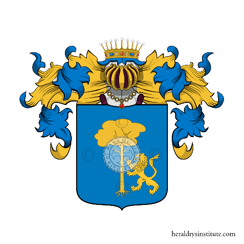 Coat of arms of family Angili