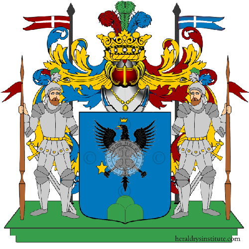 Coat of arms of family Giardi