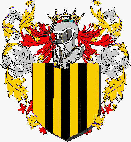 Coat of arms of family Marsigli Rossi Lombardi
