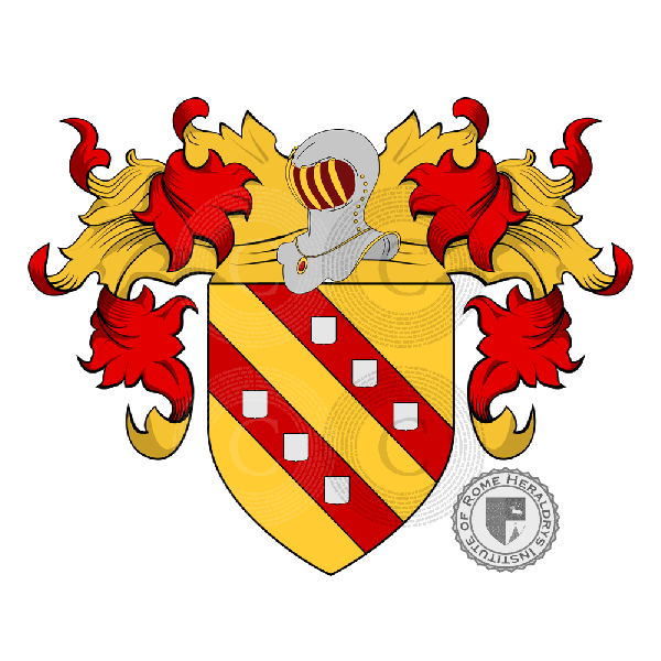 Coat of arms of family Redra