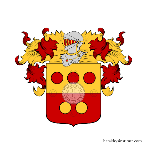 Coat of arms of family Bignanini