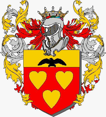 Coat of arms of family Curnis