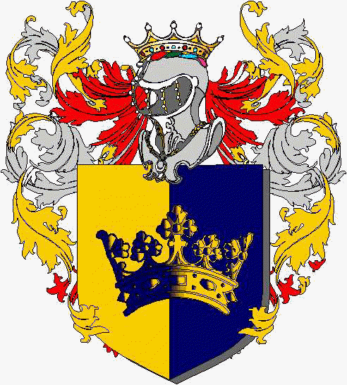 Coat of arms of family Piscaglia