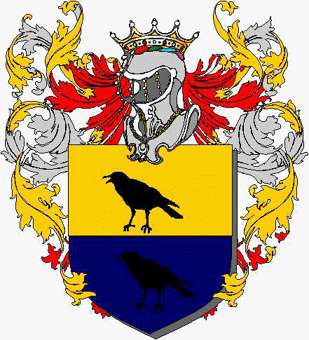 Coat of arms of family Fornicola