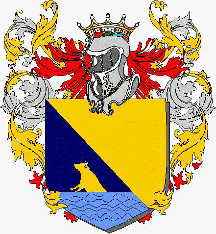 Coat of arms of family Borgio