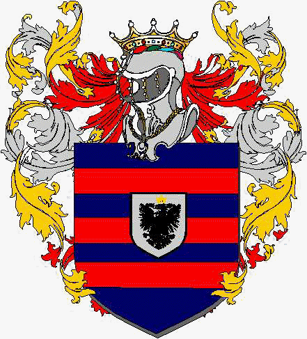 Coat of arms of family Pagliaccio