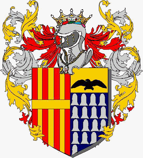 Coat of arms of family Spaglicci