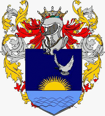 Coat of arms of family Ghislanda